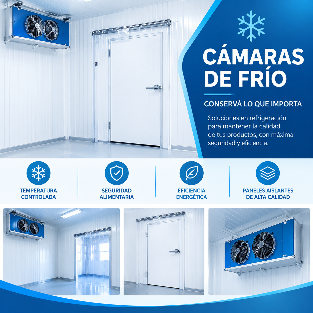 Soluciones en Refrigeración de Cámaras - Frig Zone
