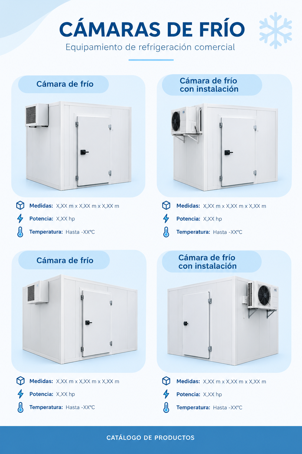Catálogo de Equipamiento Comercial - Frig Zone