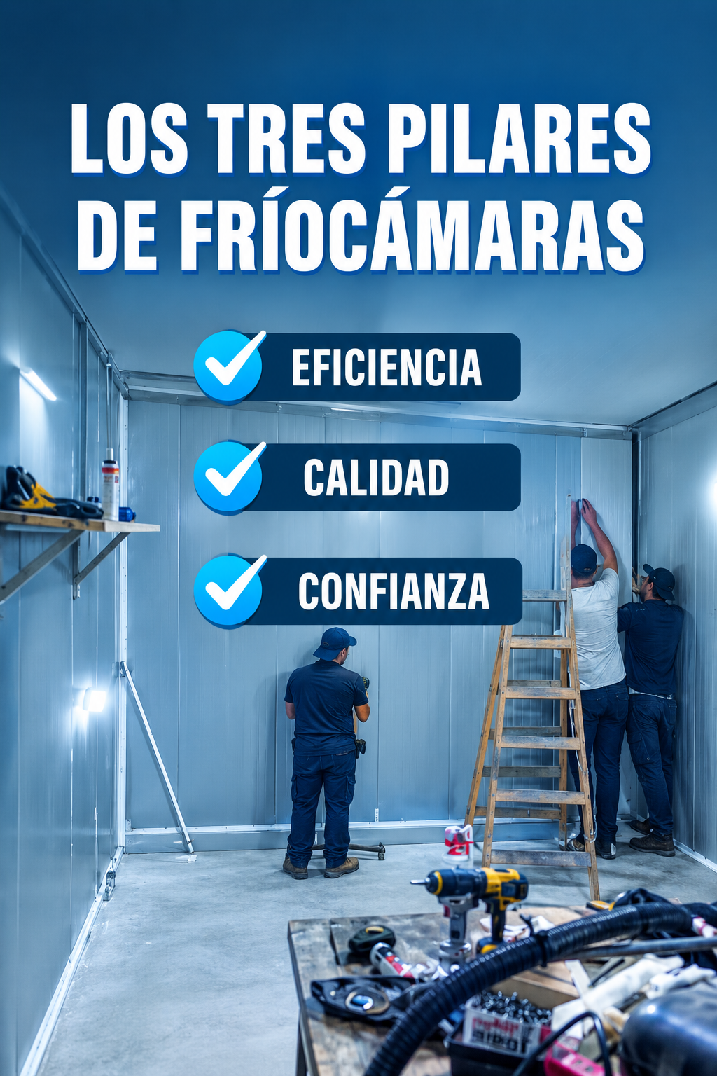 Los Tres Pilares de Frío Cámaras - Frig Zone